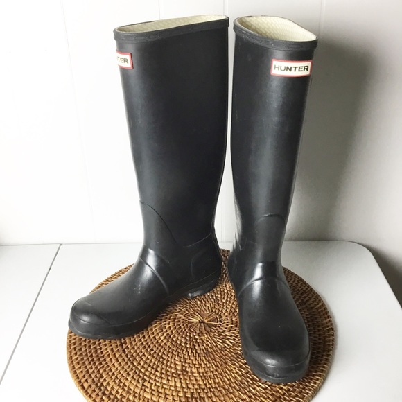 Hunter Shoes - Hunter Black Women's Winter & Rain Boots